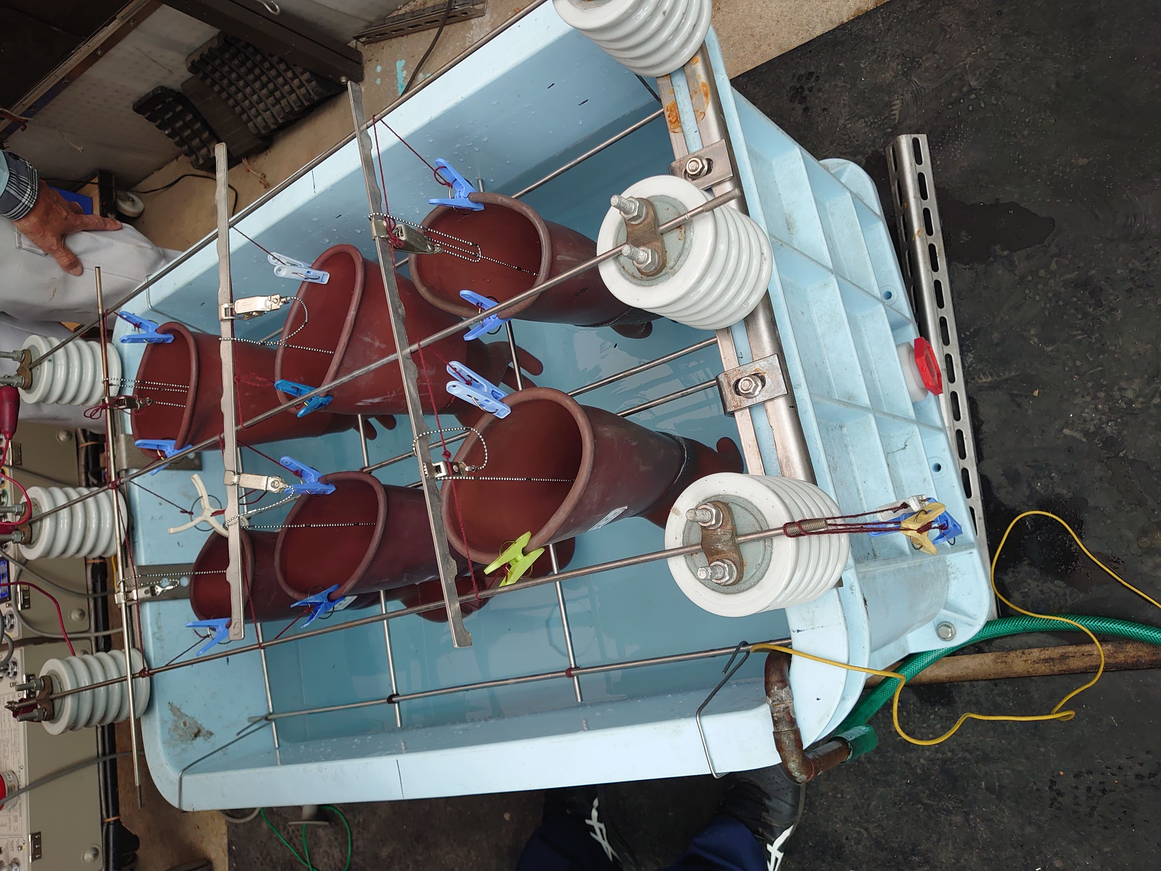 耐圧試験の様子2